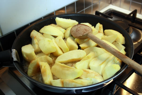 sorbet pomme façon tatin